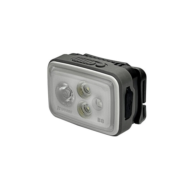 Speras B8 lampada frontale 700lm 1800mAh