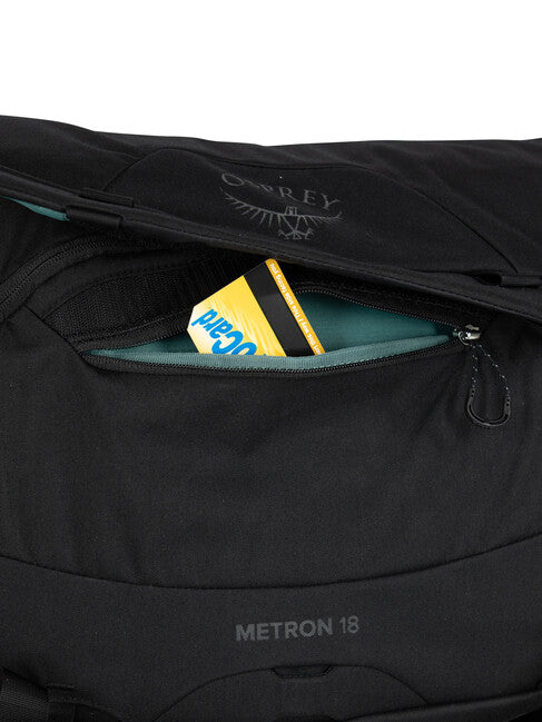 Osprey Metron Messenger borsa a tracolla, nera