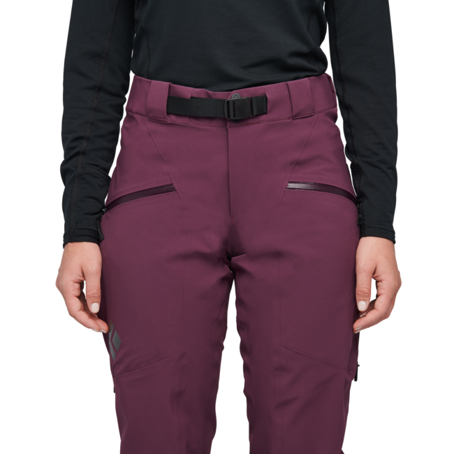 Black Diamond Recon Stretch Ski pantaloni da sci, mora
