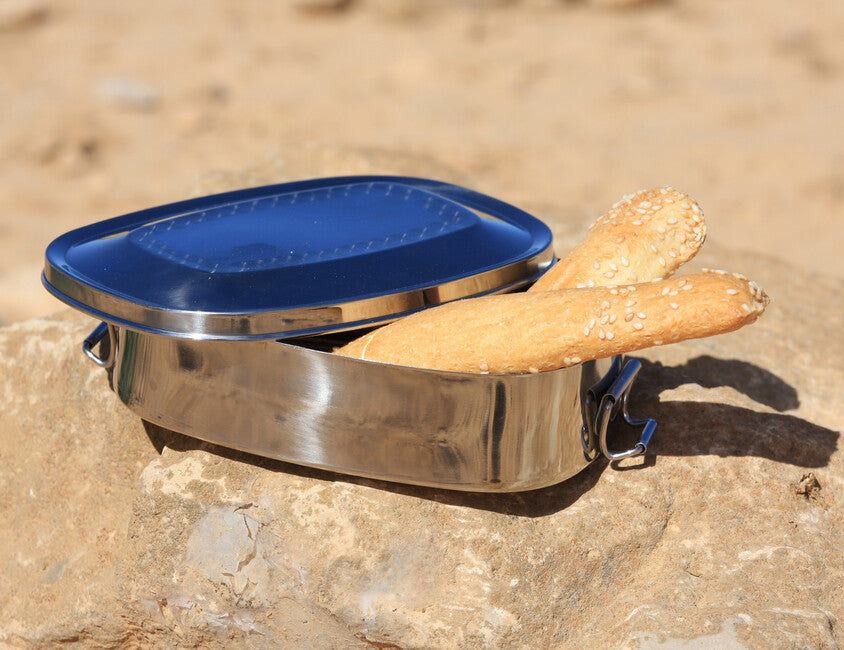BasicNature Contenitore per il pranzo in acciaio inox da 1,2 l