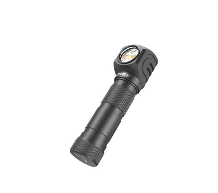 Speras SH18 torcia frontale ricaricabile, nera