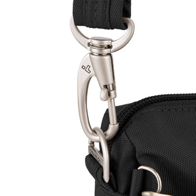 Travelon Crossbody Classic borsa a tracolla antifurto nera