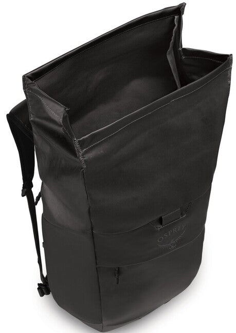 Osprey Transporter Roll Top zaino, nero
