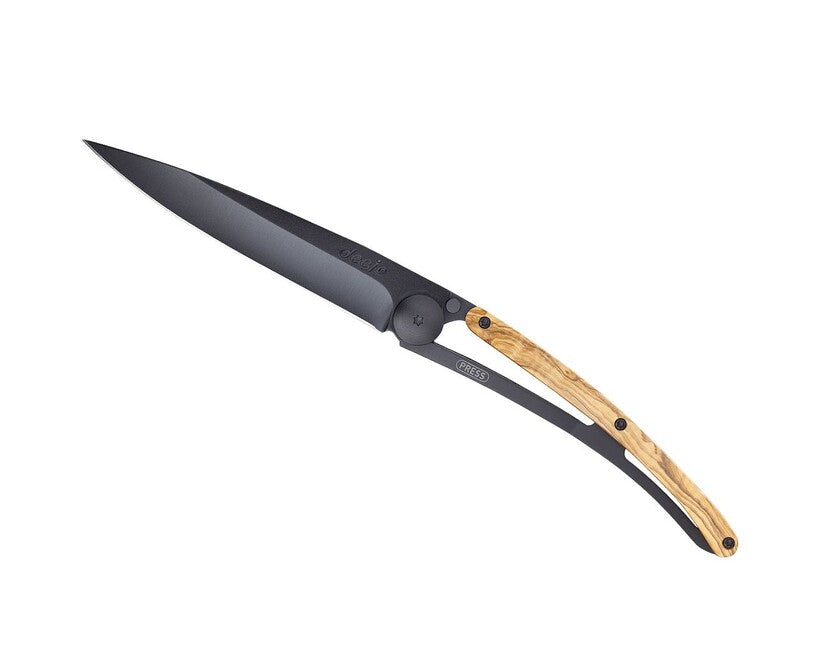 Deejo Legno nero coltello di chiusura