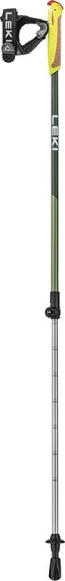 Leki Walker XS bastoncini da nordic walking 80 - 110 cm, verde metallizzato-verde oliva-bianco