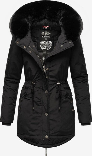 Navahoo Sweety Deluxe parka invernale da donna, nero