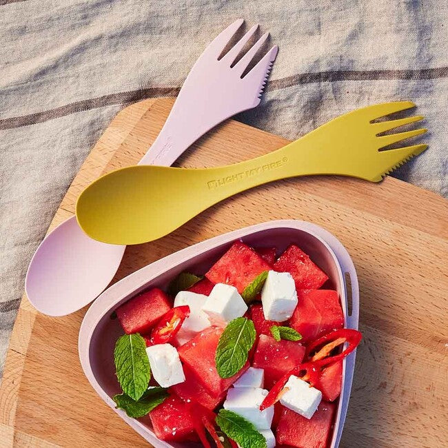 LIGHT MY FIRE Spork Large Serving, Green