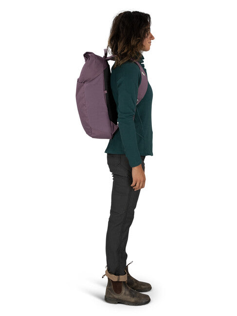 Osprey Arcane Roll Top Pack zaino da città, purple dusk heather