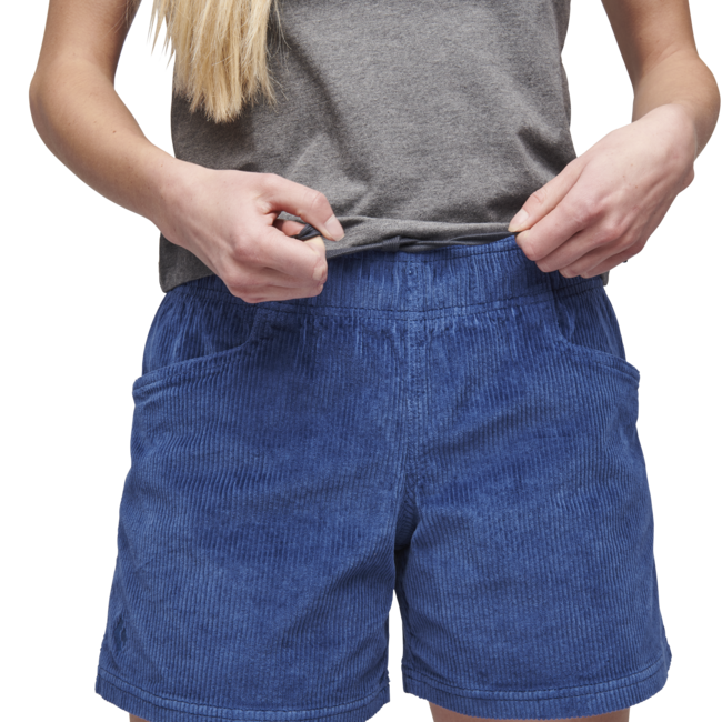 Black Diamond Dirtbag pantaloncini da donna, blu chiaro