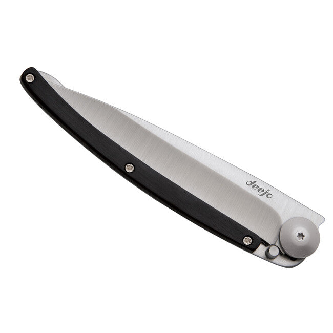 Deejo Coltello di chiusura in legno di ebano
