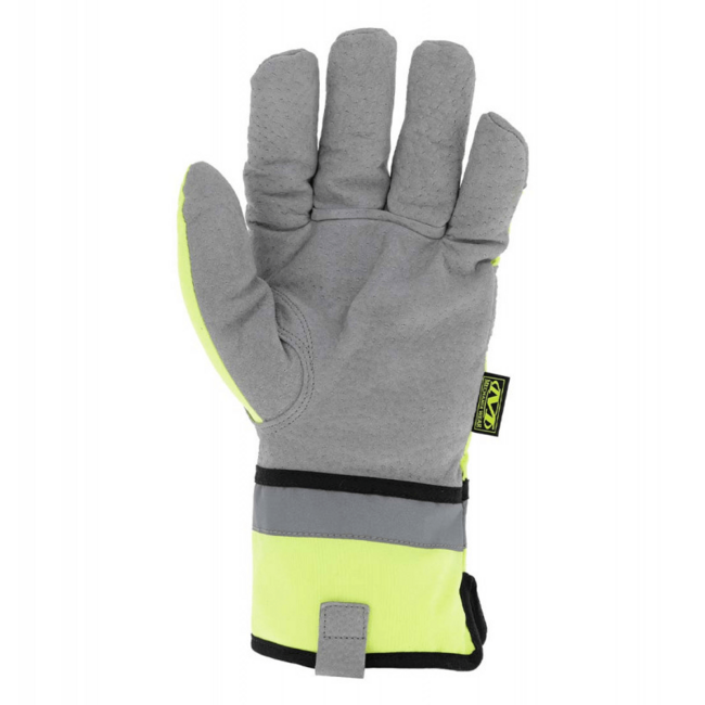 Mechanix ColdWork Gauntlet Hi-Viz guanti in Pelle, gialli