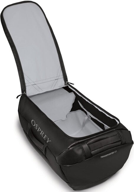 Osprey Transporter 120 borsa da viaggio, nera