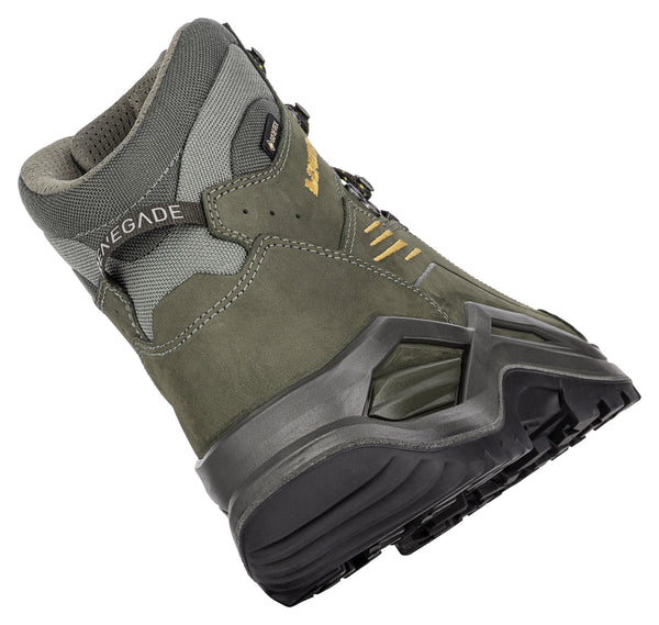 LOWA Renegade EVO GTX MID ανδρικά παπούτσια πεζοπορίας, olive/mustard