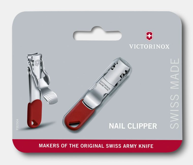 Victorinox Nail Clippers, Red