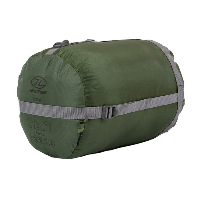Highlander Ember sacco a pelo 250, olive