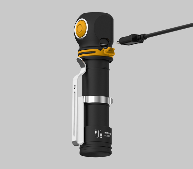 ArmyTek Elf C2 LED Φακός Χεριού Ψυχρό Λευκό, Τροφοδοσία από Μπαταρία, 1100 lm, 4800 h, 65 g