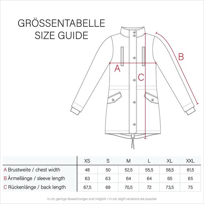 Marikoo Bikoo parka invernale da donna con cappuccio, grigio chiaro