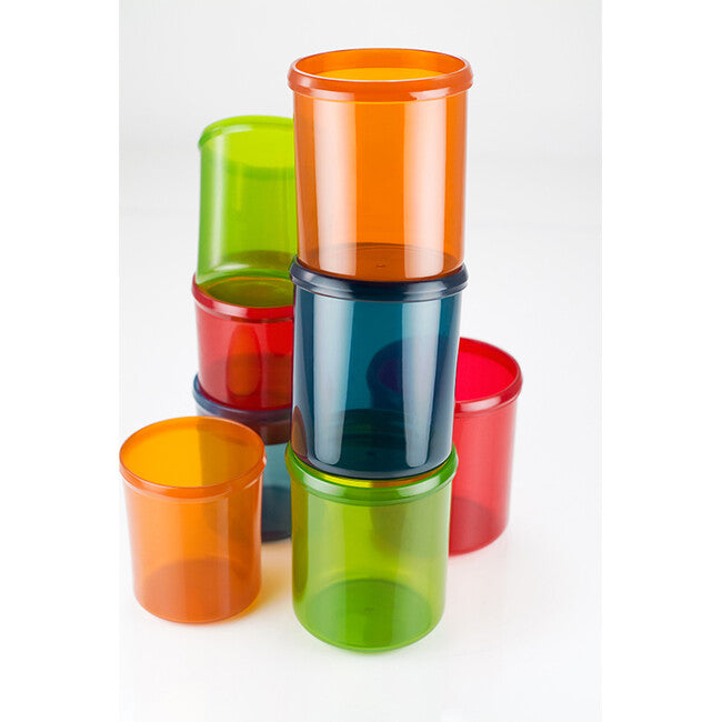 GSI Outdoors Infinity Set di stoviglie di lusso per 4 persone Deluxe Tableset, Multicolor