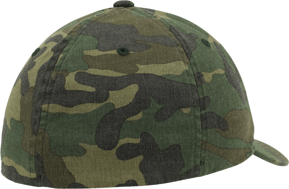 Brandit Flexfit Garment Camo berretto con effetto lavato, woodland