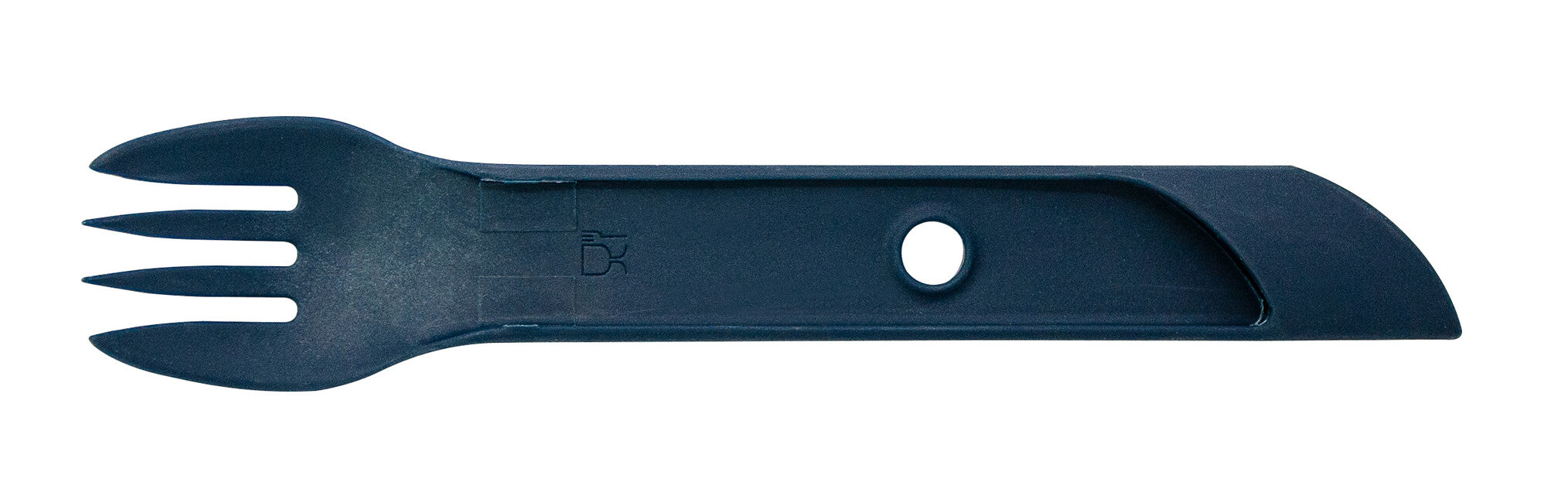 UCO Switch set di posate in nylon espandibile con occhiello per l'aggancio e porta forchetta Spork, stoneblue