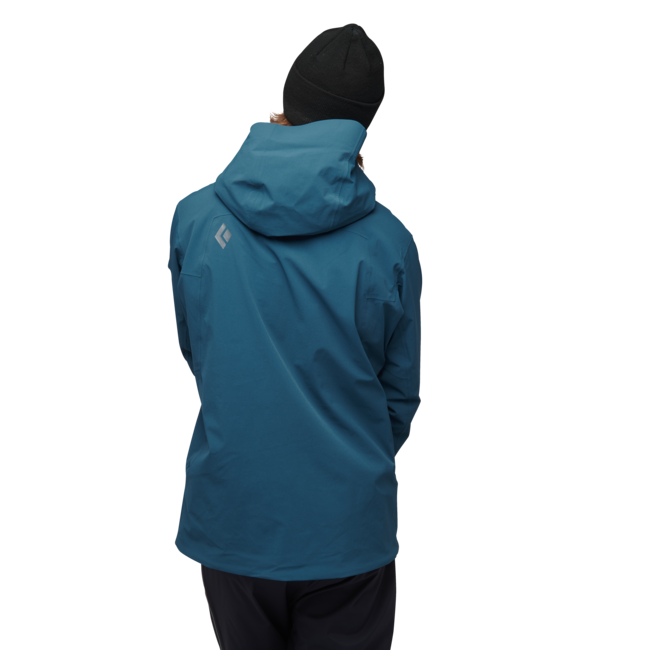 Black Diamond Recon Insulated Shell giacca impermeabile da uomo, azurite