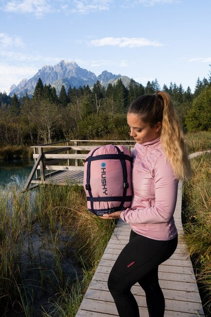 Husky Anapurna Ladies sacco a pelo invernale sintetico -28, blu