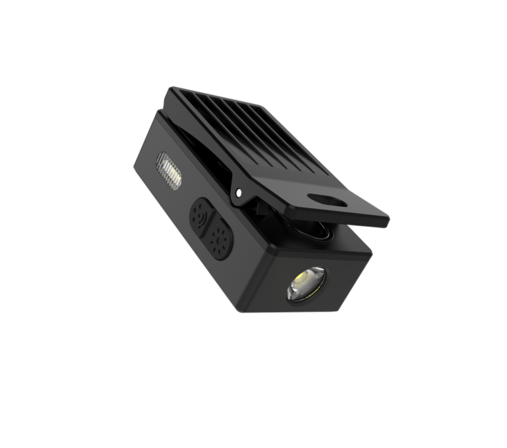 Speras U1 torcia multifunzione edc con clip, nero