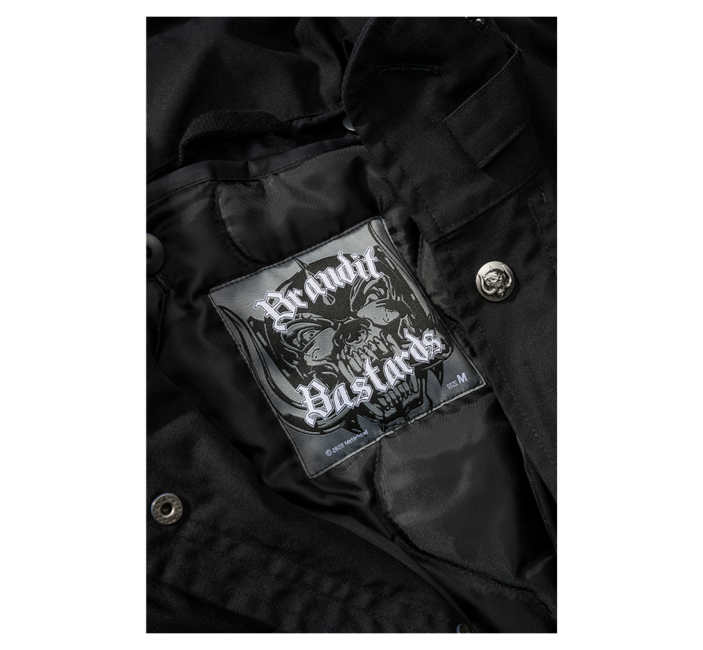 Brandit Motörhead M65 giacca classica, nera