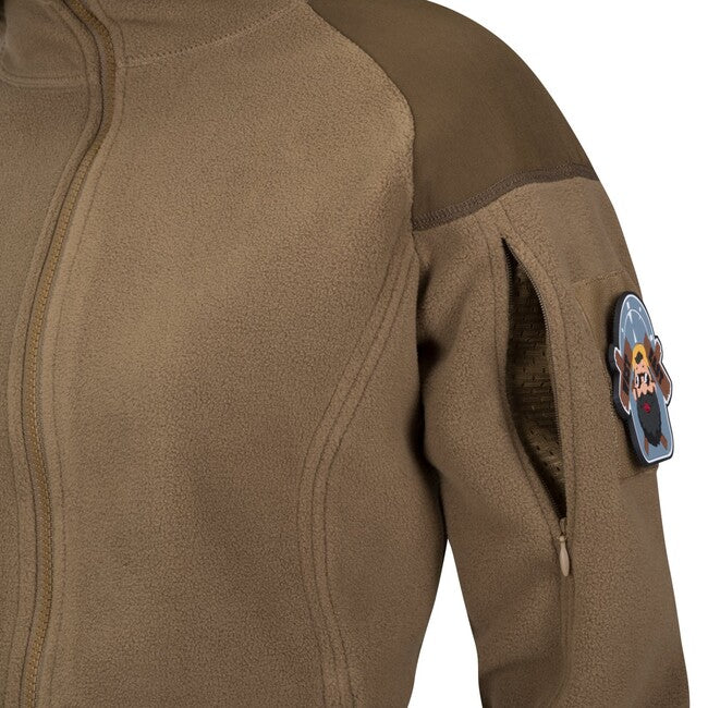Helikon-Tex Cumulus felpa con cappuccio in pile, nera
