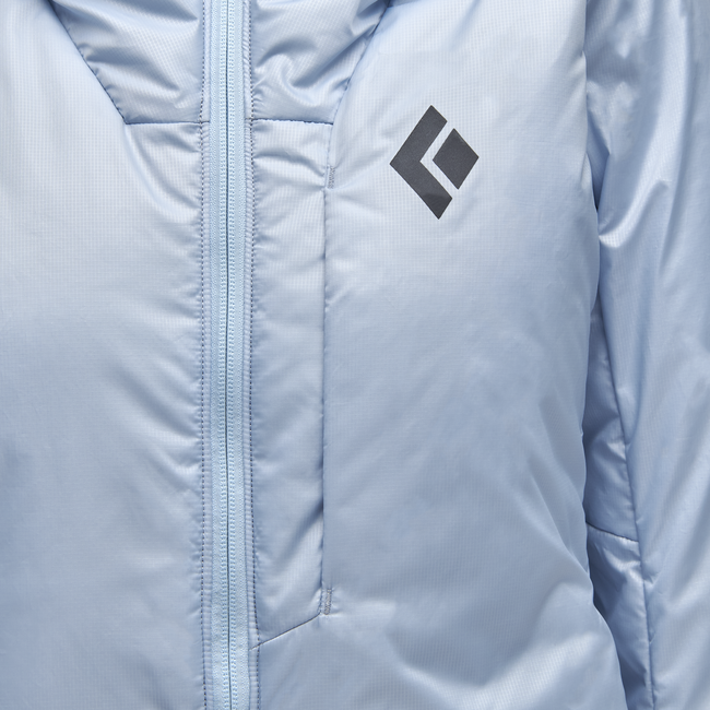Black Diamond Belay parka da donna, belay blu