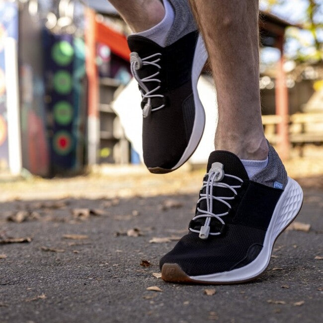Lock Laces lacci per scarpe, grigio freddo