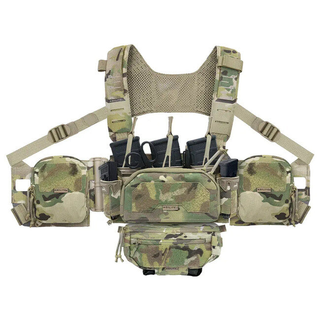 Agilite Reaper Rig attrezzatura per il torace, multicam