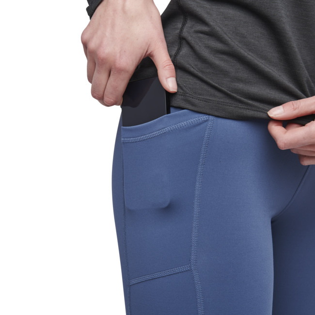 Black Diamond Sessions leggings da donna, blu inchiostro
