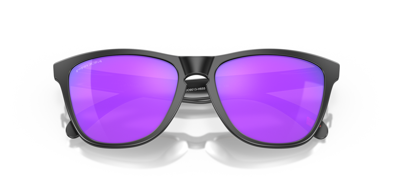 Oakley FROGSKINS Γυαλιά Ηλίου με Σκελετό Matte Black και Φακούς Prizm Violet, 55