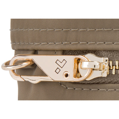 Travelon Tailored Slim Τσάντα Ώμου κατά της Κλοπής, καφέ