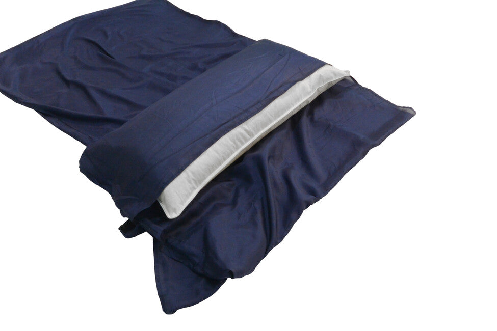 Origin Outdoors Seta rettangolare fodera per sacco a pelo, blu royal