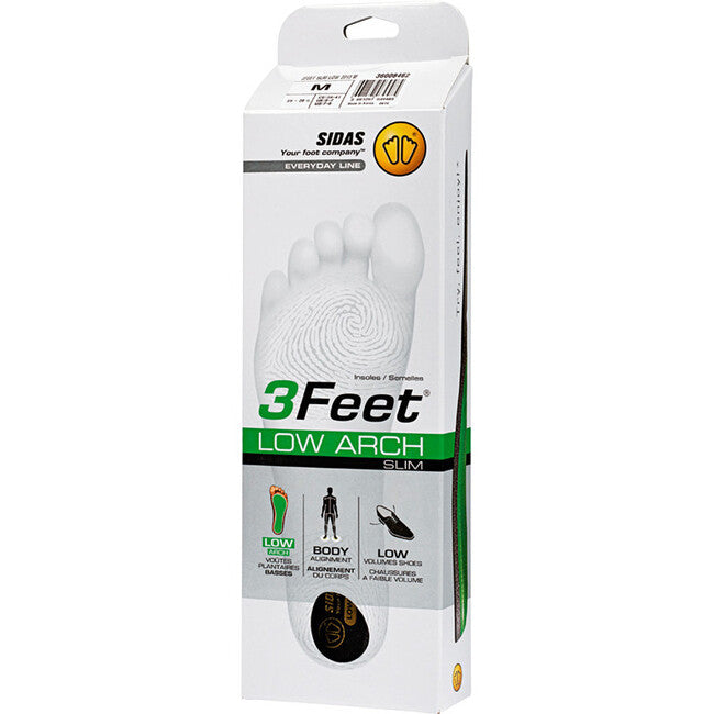 Sidas 3Feet Slim Low solette con supporto