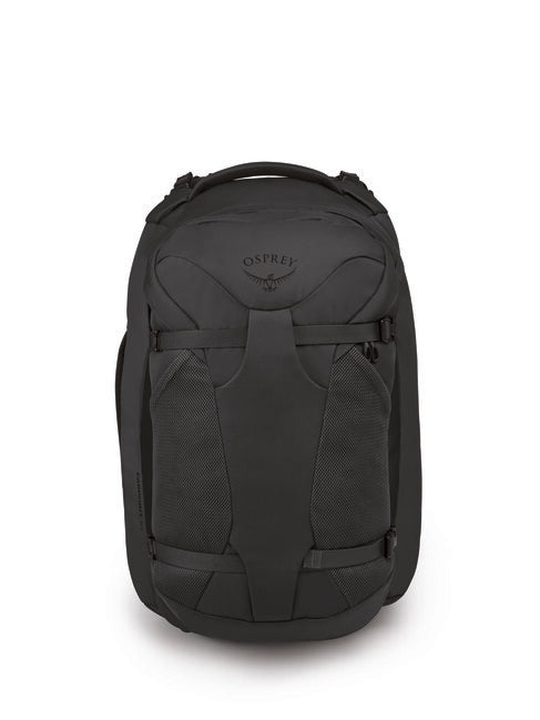 Osprey Farpoint 55 zaino da viaggio, grigio visione tunnel