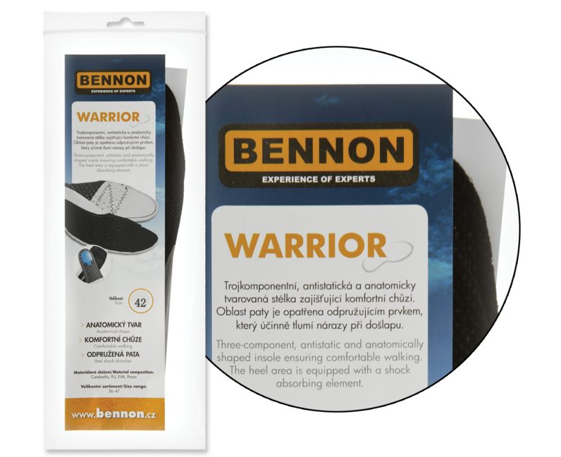BENNON Warrior inserti anatomici per scarpe
