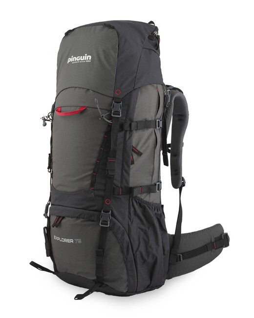 Pinguin Explorer zaino 75 in nylon, nero