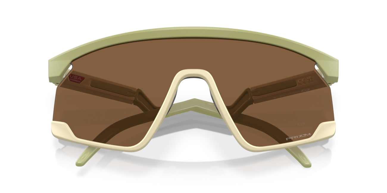 Oakley BXTR Sunglasses 39, Matte Fern Frame, Prizm Bronze Lens