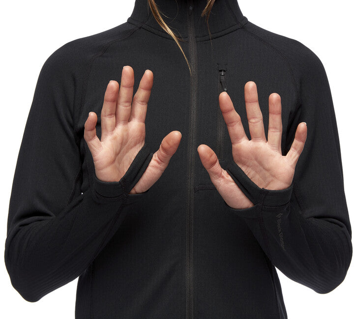 Black Diamond Coefficient felpa da uomo, nera
