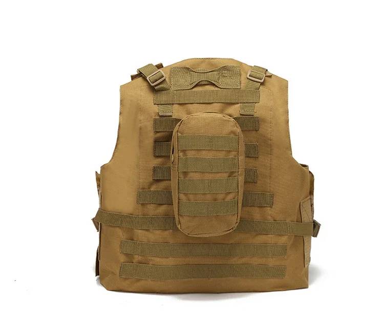 DRAGOWA Tactical Gilet militare per impieghi gravosi, Coyote