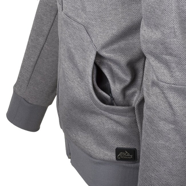 Helikon-Tex Urban Tactical Hoodie (FullZip) - grigio melange