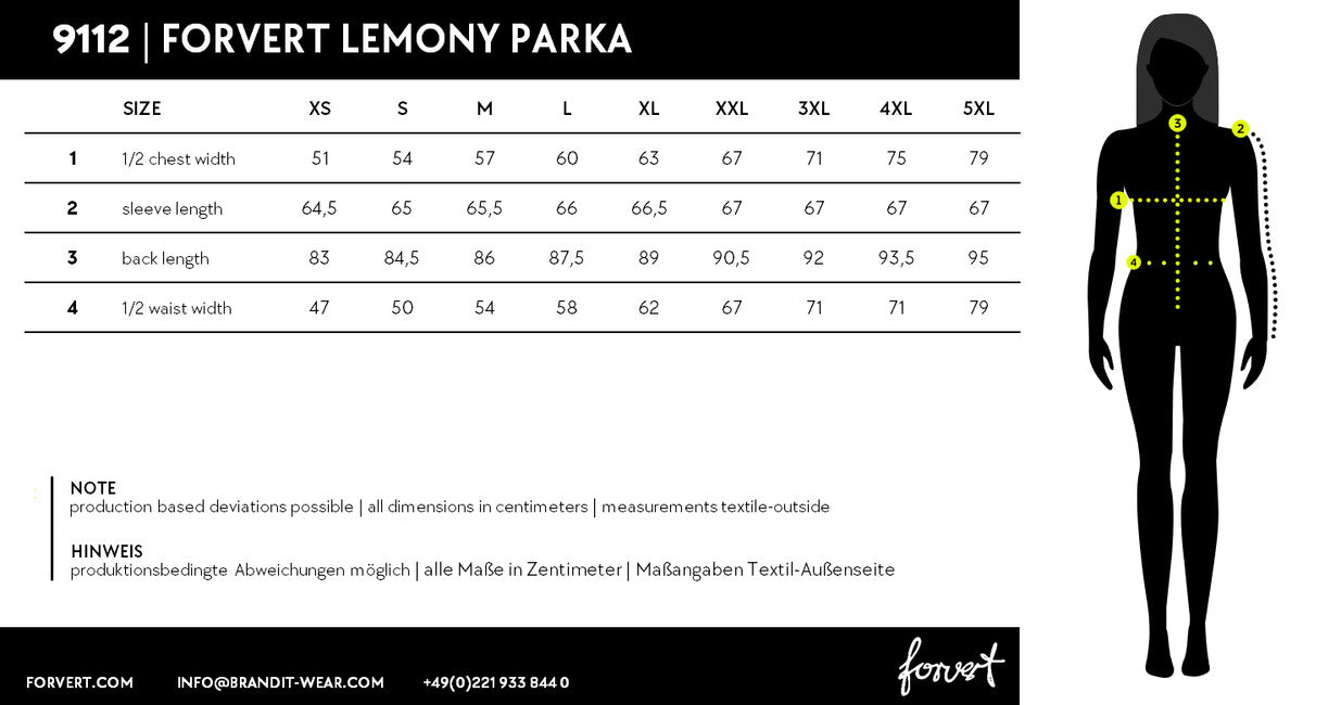 Brandit Forvert Lemony giacca, nera