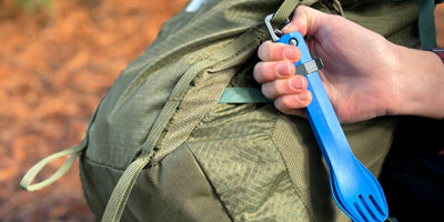 Humangear GoBites BIO posate , blu