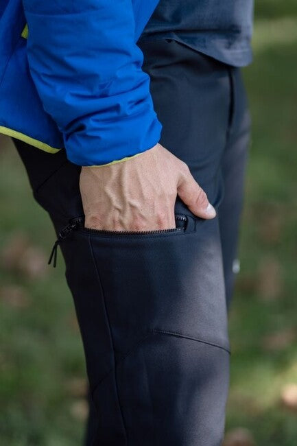 Husky Kavia pantaloni sofsthell da uomo, neri