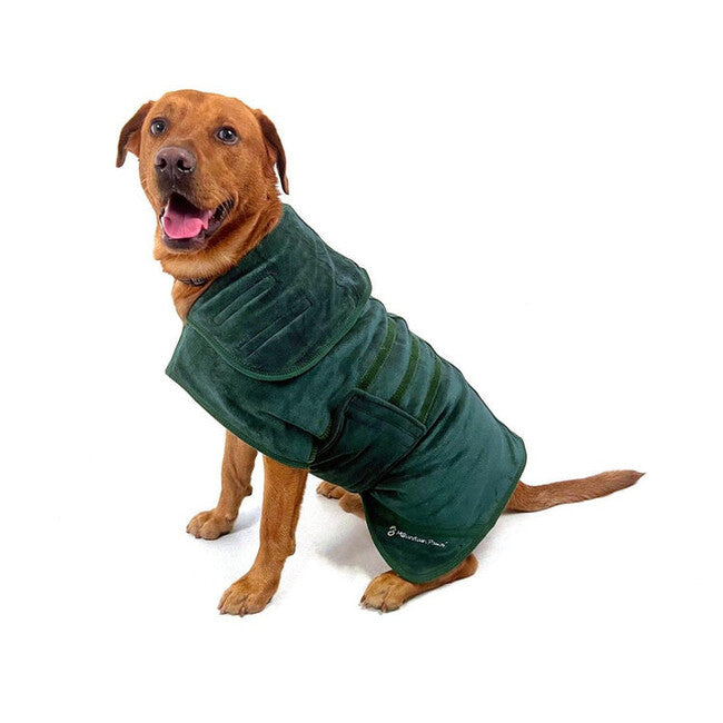 Mountain Paws Accappatoio per cani Accappatoio per cani extra large, verde