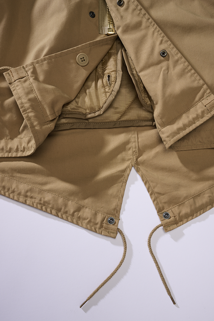 Brandit M51 US parka, cammello