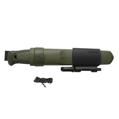 Morakniv Kansbol coltello da esterno con kit di sopravvivenza, verde